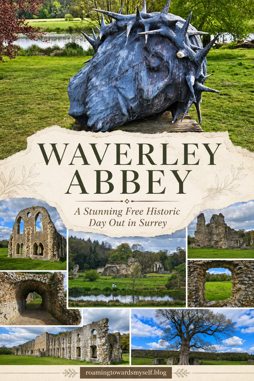Waverley Abbey: The Surrey Ruins that became one of my favourite places in England.